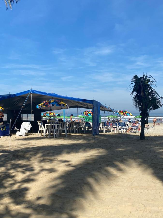 Apartamento Agradavel Em Santos Na Rua Da Praia. 외부 사진